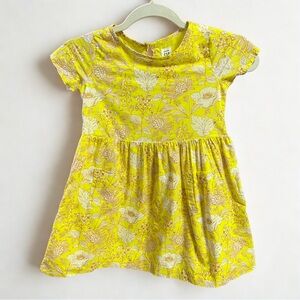 Baby GAP Yellow Floral Dress Size 5T